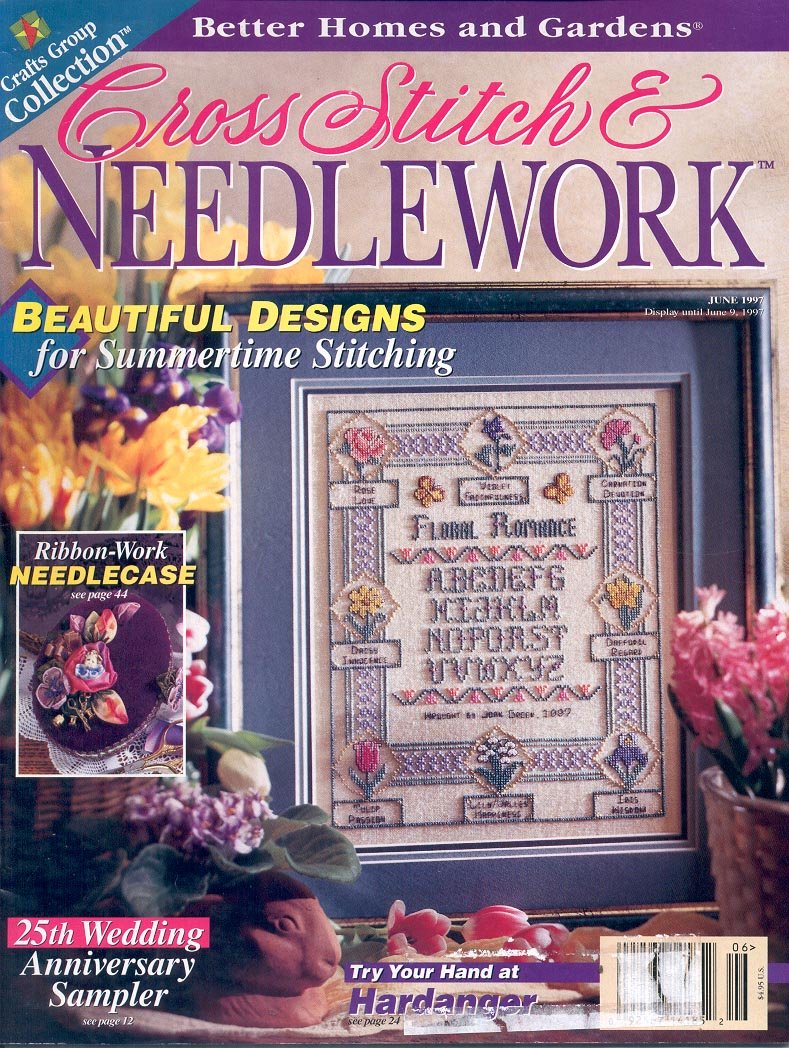 CROSS STITCH & NEEDLEWORK BETTER HOMES & GARDEN BACK ISSUE CRAFTS MAG
