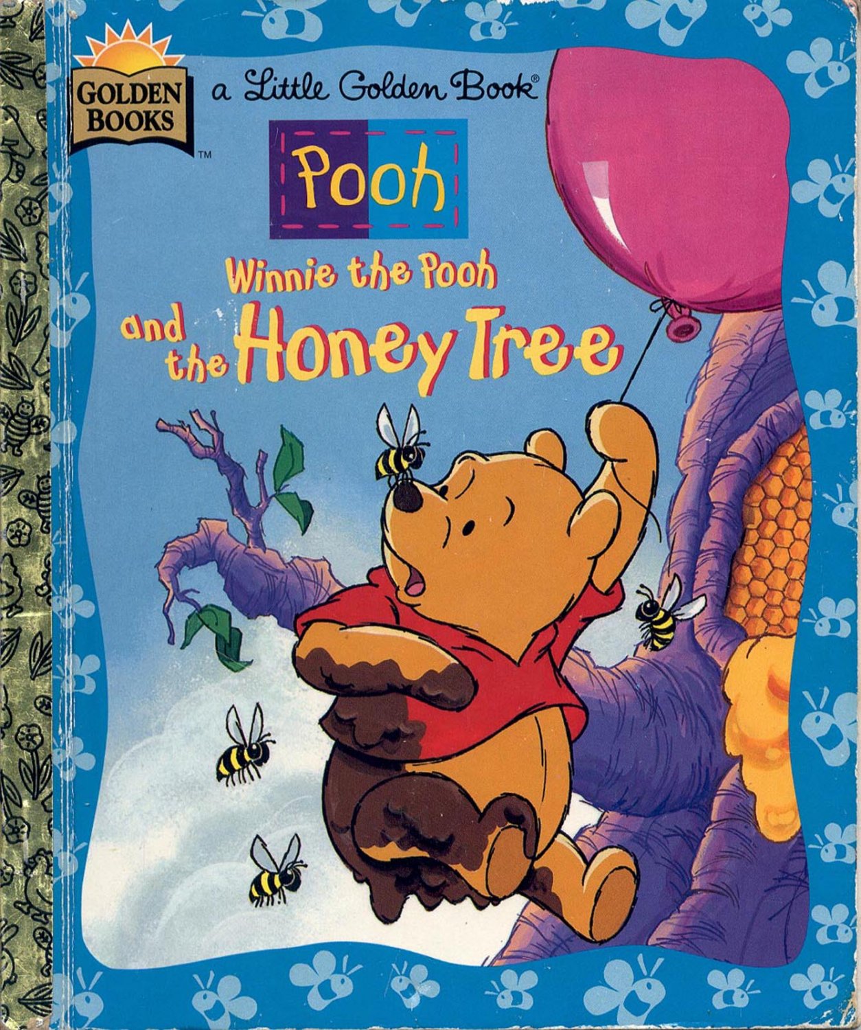 A LITTLE GOLDEN BOOK  WINNIE  THE POOH  AND THE HONEY TREE 