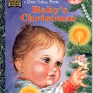 A LITTLE GOLDEN BOOK - BABY'S CHRISTMAS CHILDREN'S HARDBACK BOOK 1996 NEAR MINT