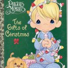 A LITTLE GOLDEN BOOK - PRECIOUS MOMENTS THE GIFTS OF CHRISTMAS CHILDREN'S HB 2000 NM