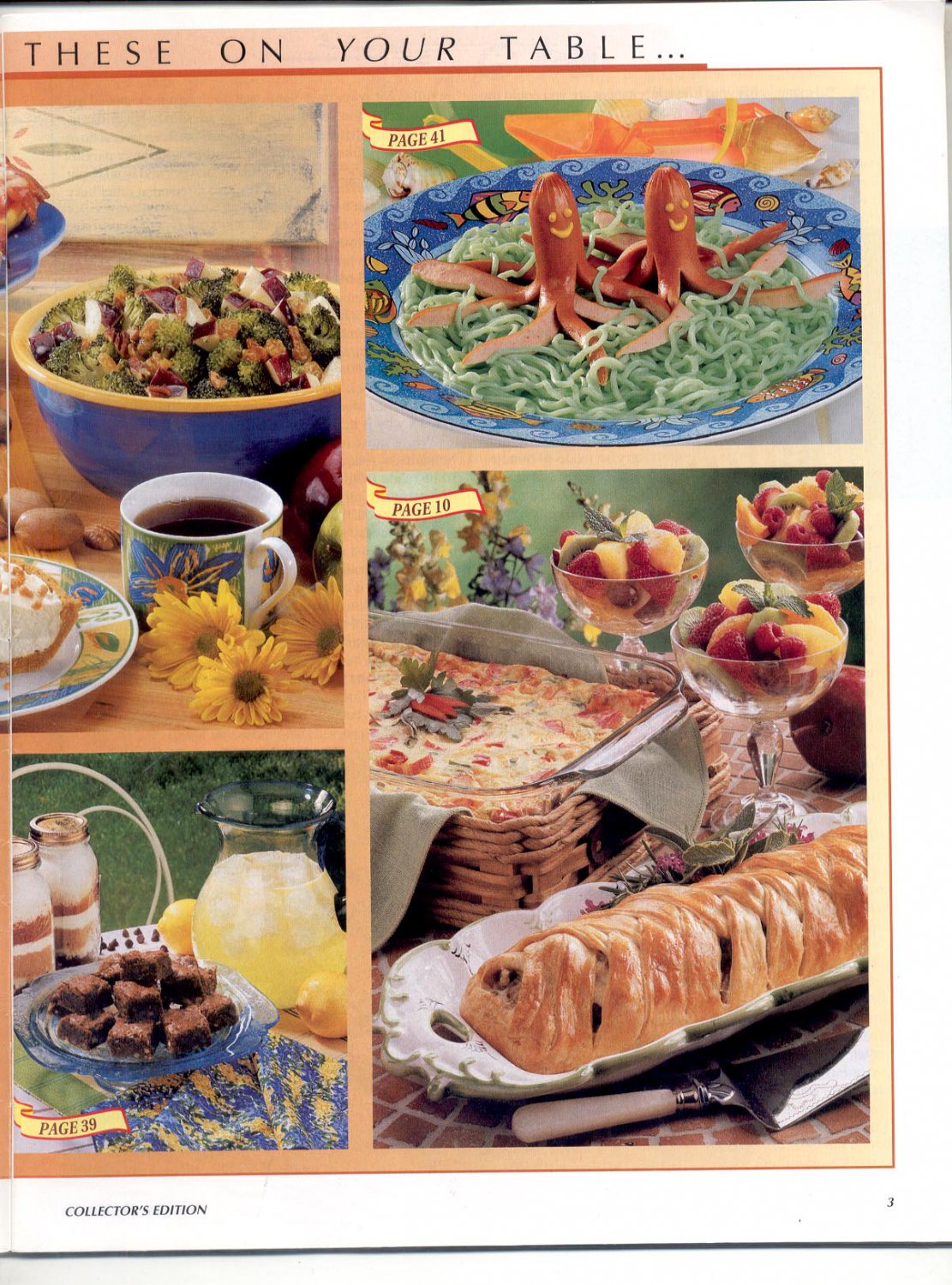 Taste of home s quick cooking magazine collector s edition 2001 mint