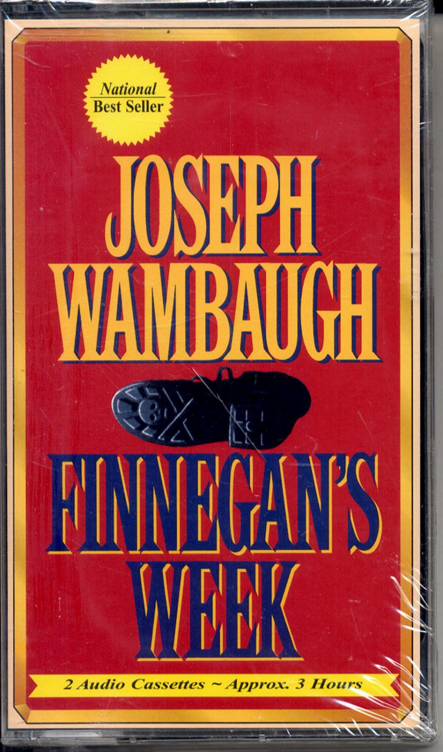 FINNEGAN'S WEEK BY JOSEPH WAMBAUGH AUDIOBOOK 2 CASSETTES ABRIDGED