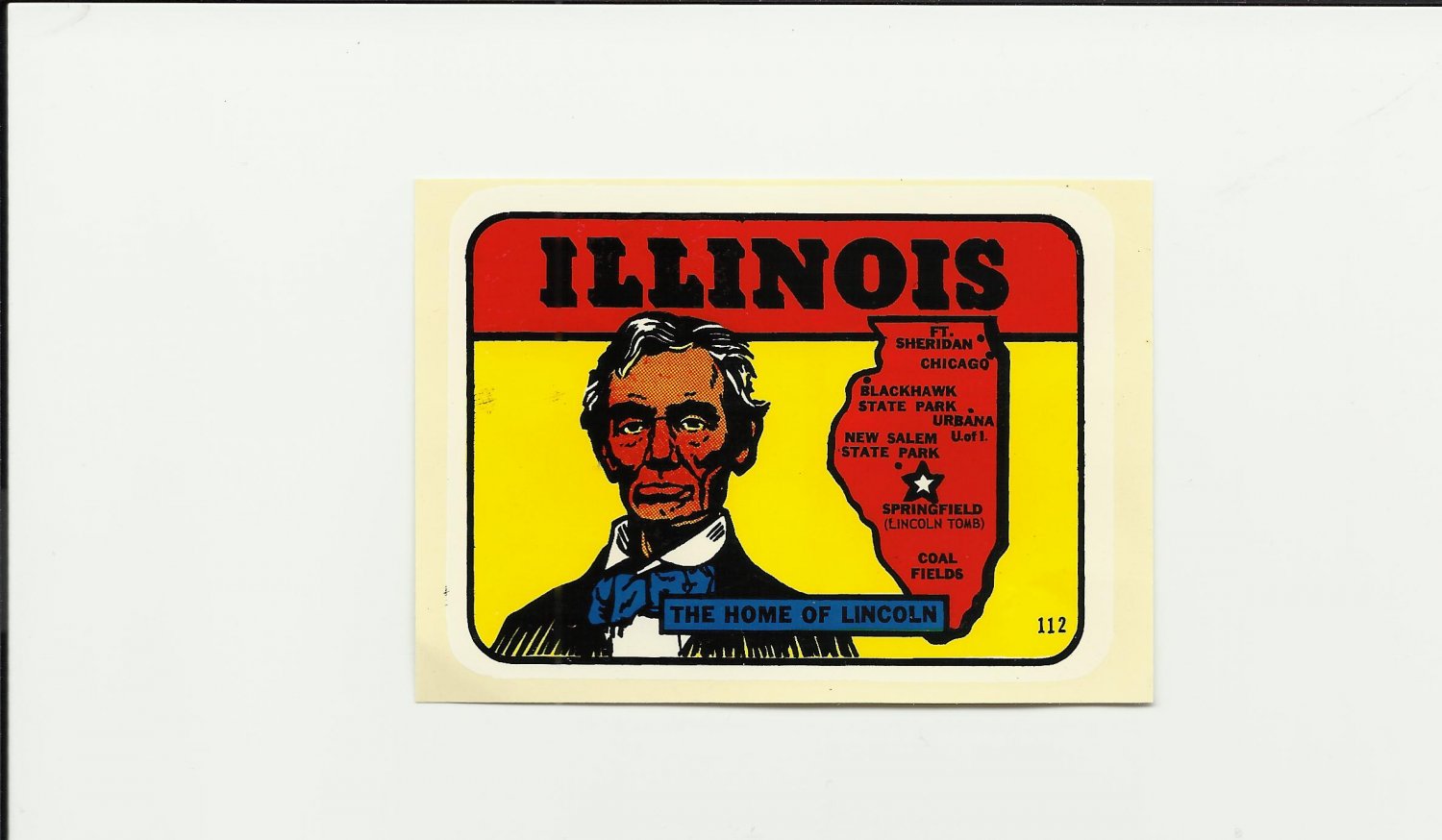 Chicago Vintage Style Travel Decal / Vinyl Sticker, Luggage Label, 5 X 3.75 Inch - Foto 4