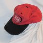 VINTAGE COCA COLA COKE SUEDE BILL HAT CAP LEATHER METAL KC CLASP ADJUSTABLE D23
