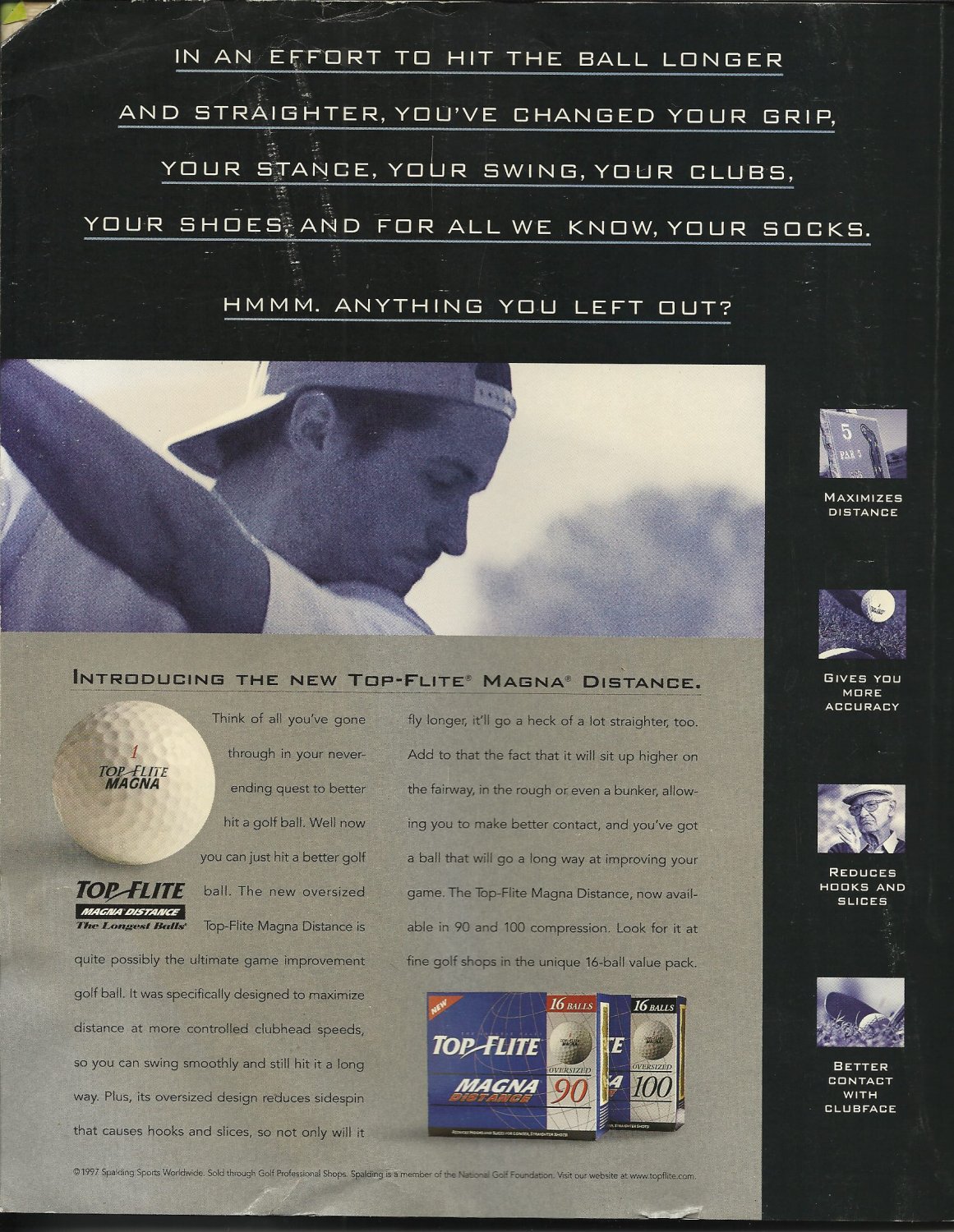 GOLF DIGEST BACK ISSUE MAGAZINE JULY 1997 FIX YOUR SLICE OR HOOK COVER