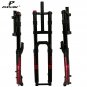Double Dual Crown Downhill Front Fork MTB Mountain Bike Air 27.5 29 " 15mm Axle
