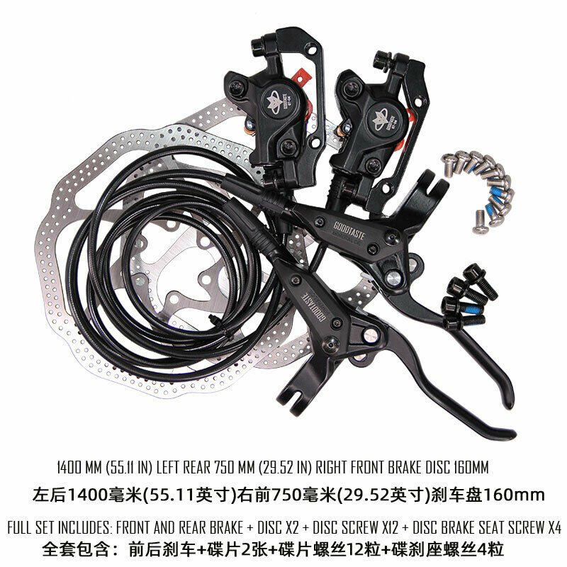 Hydraulic MTB Bike Disc Brakes Oil Brake Bicycle M315 Front Rear Set