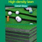 Golf Practice Grass Mat Indoor Outdoor Training Driving Pad Backyard Rubber Tee
