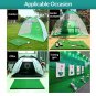 Golf Practice Grass Mat Indoor Outdoor Training Driving Pad Backyard Rubber Tee