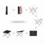 Foldable Camping Picnic Table Portable Compact Lightweight Folding Backpacking