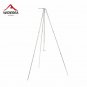 Camping Tripod for Fire Hanging Pot Outdoor Campfire Cookware Picnic Cooking Pot
