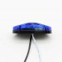 2Pcs Blue LED Side Marker Lights 12V 24V Trailer, Boat, Car, Marine