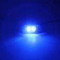 2Pcs Blue LED Side Marker Lights 12V 24V Trailer, Boat, Car, Marine