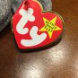 TY Beanie Baby âSlipperyâ the Seal Gasport 1998 & 1999 - Retired MINT Errors