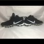 Nike Alpha Menace Pro Mid Football Cleats Black 871451-010 Menâs Size 10W NEW