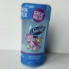Secret Luxe Lavender Solid Anti Perspirant Deodorant 2.6 oz bar 2pack
