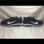 Nike Air Max Clipper Men's Navy/White Metal Baseball Cleats Size 12 Flywire