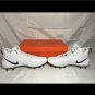 Nike Alpha Menace Pro Mid TD PF Football Cleats Men's Size 15 White/Black