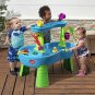 Fun & Durable Kids Large Outdoor Water Table Playset w/ Adorable Squirting Toys