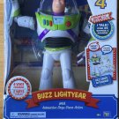 Disney Pixar Toy Story 4 Buzz Lightyear with Interactive Drop-Down Action Gift