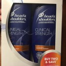 Two (2) Head & Shoulders Clinical Strength 13.5 Oz Each Dandruff Shampoo