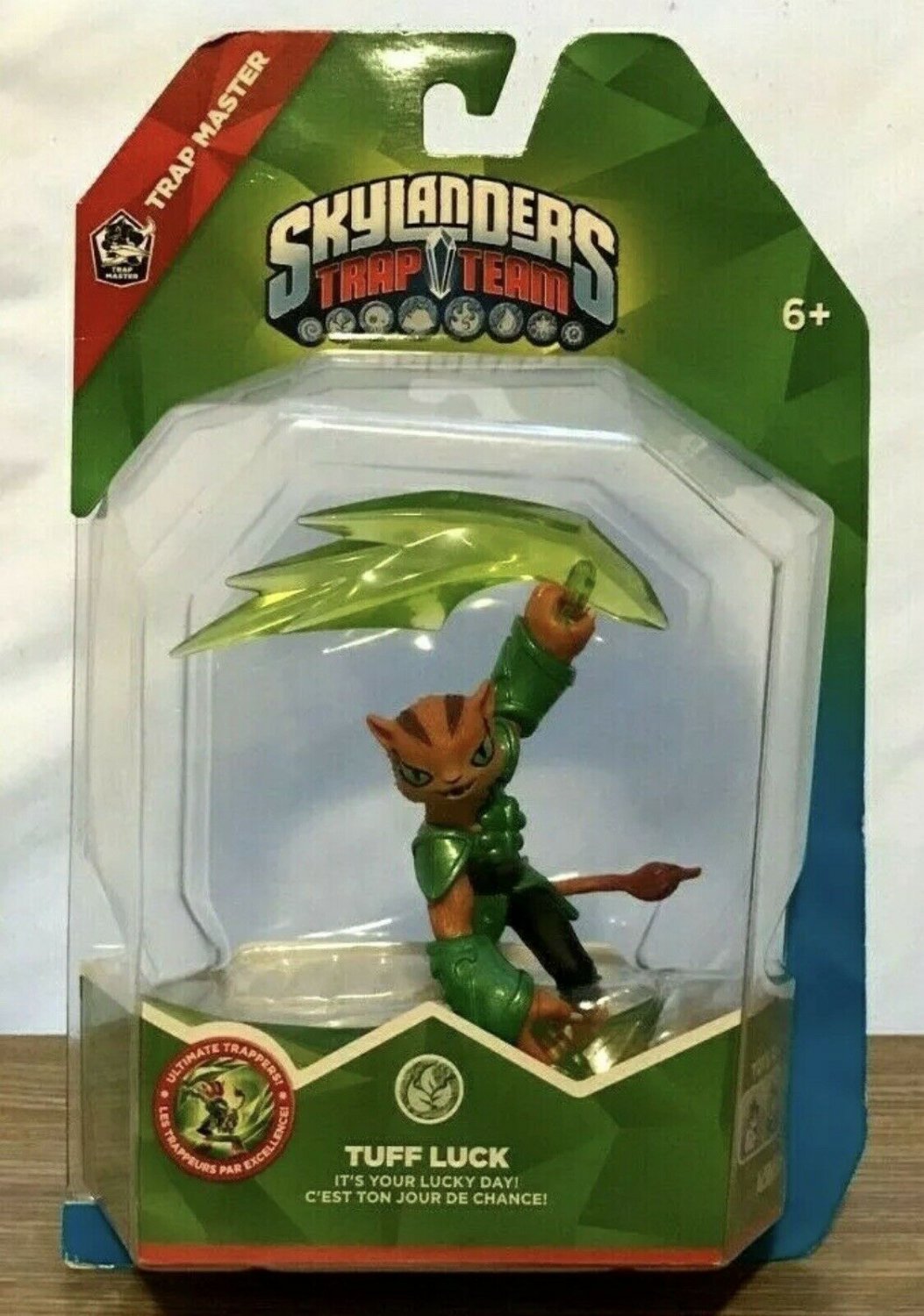 Skylanders TRAP TEAM Master Video Game Figure TUFF LUCK New Activision