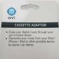 NEW Onn Cassette Stereo Adapter Digital Music for Car & Home - ONA14TA019