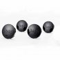 64mm JEEP Black Hubcap Wheel Cover Center Cap Set