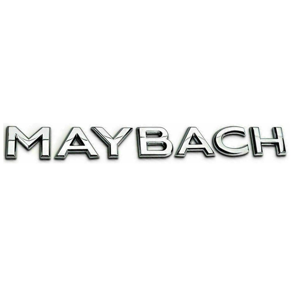 MAYBACH Sticker Logo 3D Emblem Exterior Design Sign Trunk