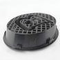 18.5 cm Brabus B Black Silver Front Replacement Grille Hood Emblem
