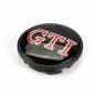 65mm GTI Black Red Hubcap Center Wheel Cover