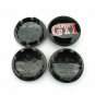 65mm GTI Black Red Hubcap Center Wheel Cover