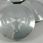 64mm Dodge Silver Hubcap Cover Wheel Center Cap Set