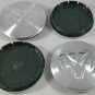 64mm Dodge Silver Hubcap Cover Wheel Center Cap Set