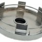 60mm Hyundai Black Silver Hubcap Cover Wheel Center Cap Set