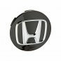 69mm Honda Black Silver Hubcap Cover Wheel Center Cap