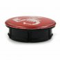 50mm Fiat Abarth Red Hubcap Cover Wheel Center Cap Set