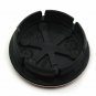 50mm Fiat Abarth Red Hubcap Cover Wheel Center Cap Set