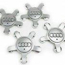 135mm Silver Hubcap Cover Wheel Center Cap for Audi 8R0601165