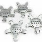 135mm Silver Hubcap Cover Wheel Center Cap for Audi 8R0601165