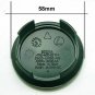 59mm Jaguar Black Green Hubcap Cover Wheel Center Cap Set