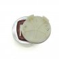 60mm Fiat Silver Red Hubcap Center Wheel Cover Cap Set