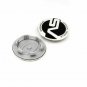 63mm Range Rover SV Silver Black Hubcap Wheel Cover Center Cap Set