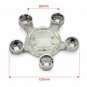 135mm Audi Silver Hubcap Wheel Cover Center Cap Set 4F0601165