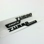 CLA45 AMG TURBO 4MATIC Black Sticker Emblem Logo