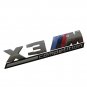 X3 M Competition Silver Sticker Emblem Trunk Back Logo Sign