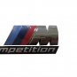X3 M Competition Silver Sticker Emblem Trunk Back Logo Sign
