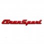 Maserati Gransport Red Sticker Logo Emblem 3D Sign Side