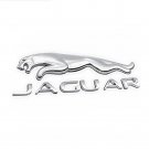 Jaguar Silver Sticker Emblem Letter Logo Rear Trunk Exterior Design Sign Car Sticker