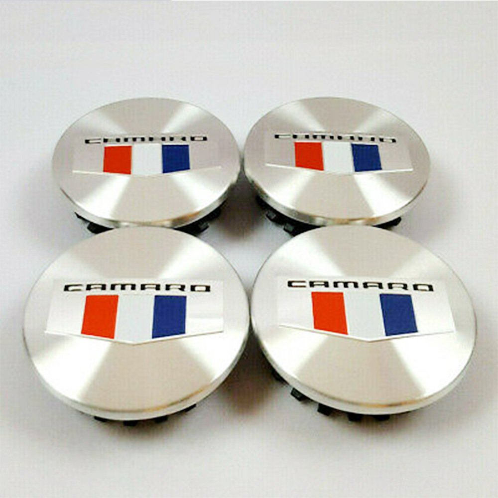 Chevrolet Camaro Silver Hubcap Wheel Cover Center Cap Set
